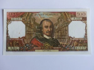 Billet 100 Francs Corneille type 1964, 6-4-1967 (33126) - Picture 1 of 2