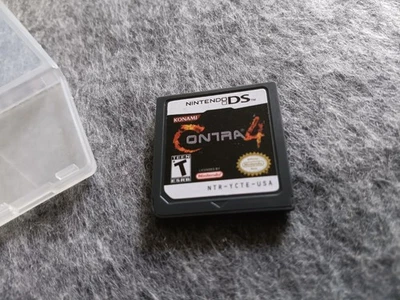 Contra 4 (Nintendo DS, 2007) Tested Authentic - Cart only (In Plastic Case) - Image 1 of 2