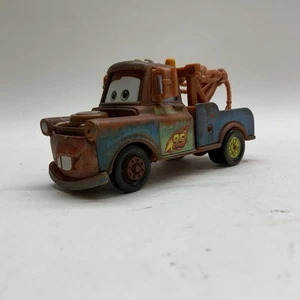 Disney Pixar Cars Tow Mater 1:55 Diecast Metal Car Larry The Cable Guy Truck #4 - Picture 1 of 9