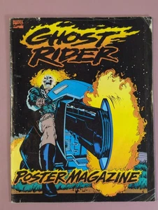 1992 Marvel Comics Ghost Rider Poster Magazine #1 Mark Texeira McFarlane - Imagen 1 de 7