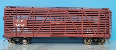 Atlas O Trainman Stock Car Southern Pacific SP #74747 2-Rail 2002451-1 w/ Box - Image 1 of 4