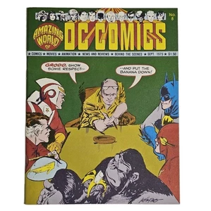 AMAZING WORLD OF DC COMICS #8 Sep 1975 Magazine VF/NM 9.0 Comics Movies News (a) - Picture 1 of 10