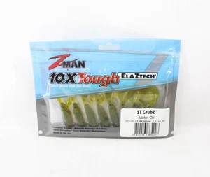 Zman Soft Lure ST GrubZ 2.5 Inch 8/Pack Motor Oil (5226) - Picture 1 of 6