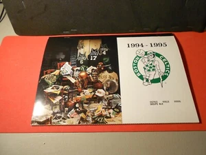 1994-95 Boston Celtics Boston Garden Full Photo Ticket Booklet Rare - Picture 1 of 12