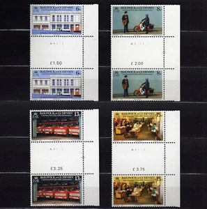 GUERNSEY #195-198 MNH 10th ANNIV. GUERNSEY POST OFFICE (CHRISTMAS ISSUE) - Picture 1 of 1