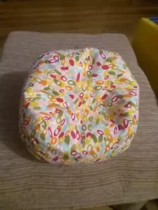 EXTRA LARGE bean bag beanbag chair for American Girl or Baby doll Bright Colors - Picture 1 of 7