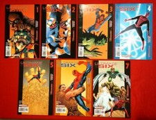 ULTIMATE SIX 1 2 3 4 5 6 7 ~ COMPLETE SERIES SET ~ MARVEL COMICS 2003 - 2004
