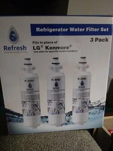 R-9690 Refrigerator Water FIlter Set of 3 - Picture 1 of 4