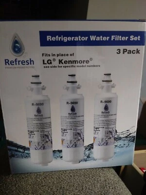 R-9690 Refrigerator Water FIlter Set of 3 - Image 1 of 4