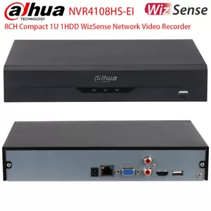 Videoregistratore di rete Dahua 8CH WizSense NVR4108HS-EI riconoscimento facciale - Foto 1 di 1