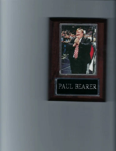 PAUL BEARER PLAQUE WRESTLING WWF  C Cover