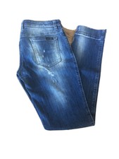 Dolce Gabbana Women Jeans Denim Size IT40 UK8 Small S Ripped Blue With Holes