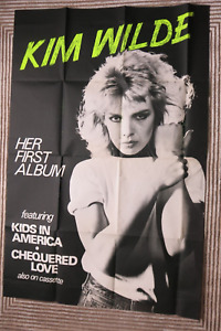 KIM WILDE Her Debut Album Huge billboard size advertising poster 40 x 60 inch