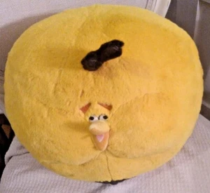 Angry Birds Bubbles Yellow Bird Inflated Globe Plush Stuffed Animal 10” TALKS! - Picture 1 of 8