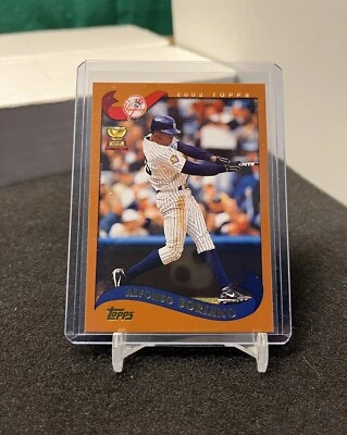 Alfonso Soriano 2002 Topps card 95 New York Yankees all star rookie - Image 1 of 2
