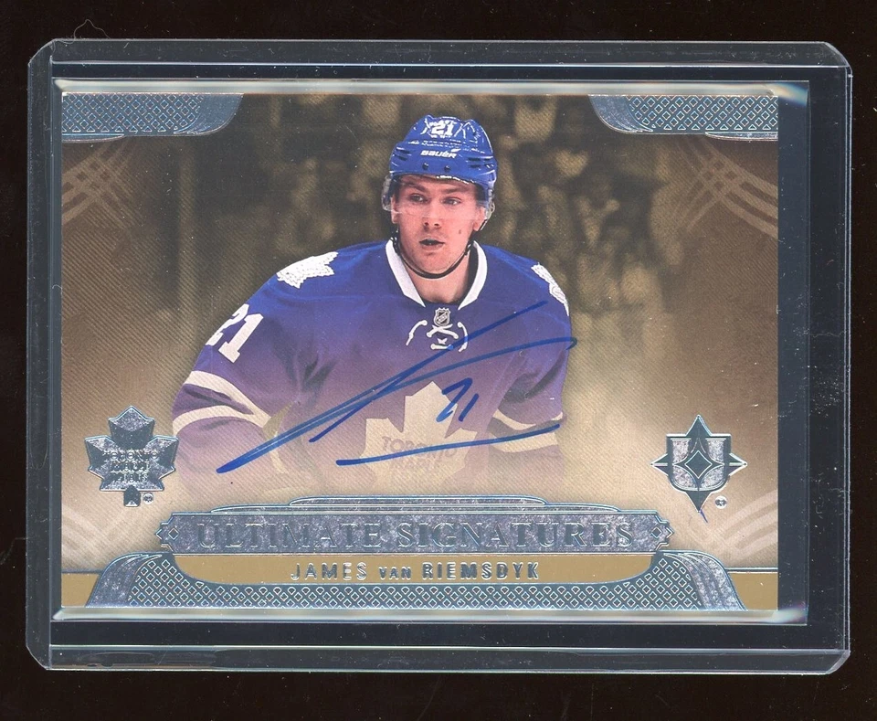 2013-14 Ultimate Collection Ultimate Signatures #USJR James Van Riemsdyk - Image 1 of 1