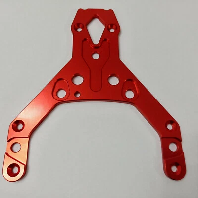 CNC Alloy Thicken Front Upper Plate for 1/5 HPI KM ROVAN BAJA 5B 5T 5SC RC Parts - Image 1 of 4