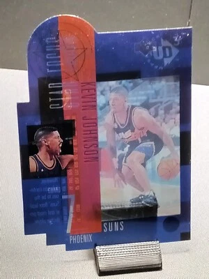 Vintage 1996-97 Upper Deck UD3 Star Focus Die Cut #35 Kevin Johnson Phoenix Suns - Image 1 of 3