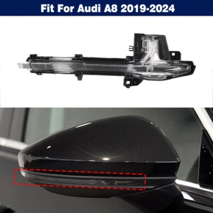 Right Side Rearview Wing Mirror Light Turn Signal Lamp For Audi A8 2019-2024 - Picture 1 of 9
