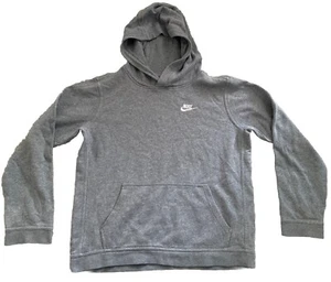 NIKE Grey Hoodie size XL Boys Pullover Sportswear Outdoors Outerwear Kids - Picture 1 of 8