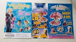 Danny La Rue Gary Lovini Palladium Nights Blackpool Show Flyer 3 Set 2001 - Foto 1 di 2