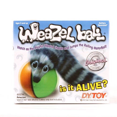Original Weazel Weasel Ball Prank Gift Fun Toy for Dog Cat Pets Children Kid Fun - Image 1 of 1