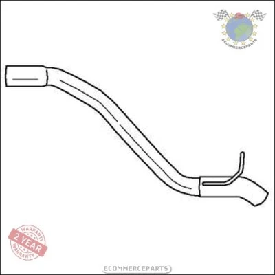 Tuyau d'échappement Sigam Arrière pour FORD FOCUS D m3z - Photo 1/3
