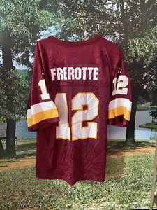 Vintage NFL Washington Redskins #12 Gus Frerotte Jersey Size XL 52 1995 Starter - Picture 1 of 3