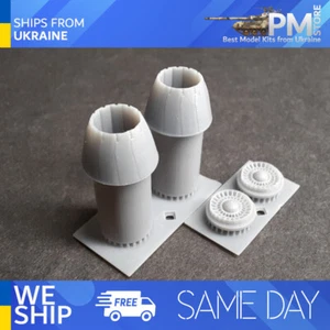 Rise144 Models RM027 1/144 GE NOZZLE CLOSED for F-14 Revell kit Accessories kit - Picture 1 of 5