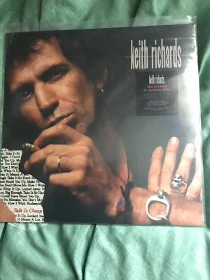 KEITH RICHARDS TALK IS CHEAP (30TH ANNIVERSARY) - RED VINYL LP - SEALED - Image 1 of 4
