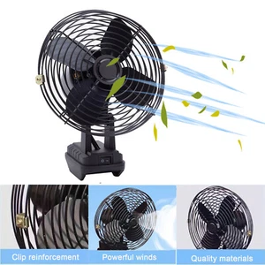 Handheld Portable Jobsite Fan For Dewalt 20V MAX Li-Ion Battery Cooling w/USB - Picture 1 of 12