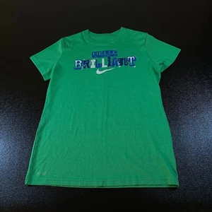 Nike Dri-FIT Graphic T-Shirt Athletic Activewear Top Green Youth Extra Large - Picture 1 of 8