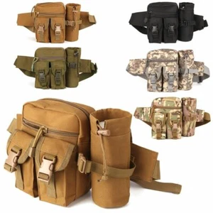 Outdoor Utility Tactical Waist Fanny Pack Pouch Military Camping Hiking Belt Bag - Picture 1 of 11