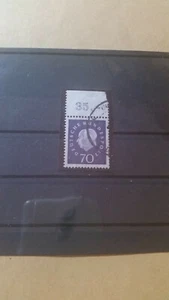 Brd. MiNr306 Heuss III. mit Oberrand , Top aus dem Bedarf - Bild 1 von 3