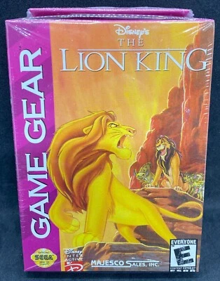 The Lion King New Factory Sealed - Majesco (1994, Sega Game Gear) WATA/VGA - Image 1 of 4