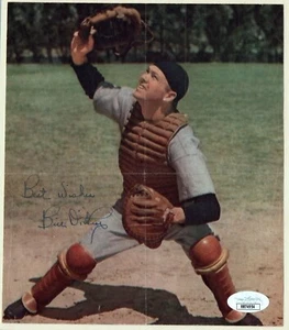 Bill Dickey Baseball HOF Signed 6.75x7.75 Photo with JSA COA - Picture 1 of 2