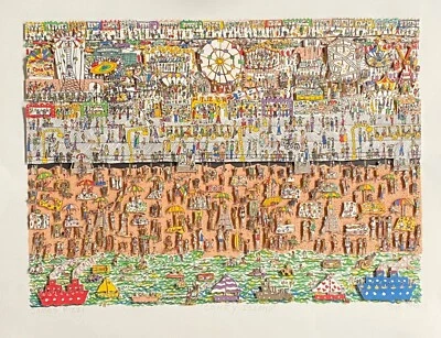 James RIZZI: original museales 3D CONEY ISLAND, #44/125, handsigniert, 1983 - Bild 1 von 4
