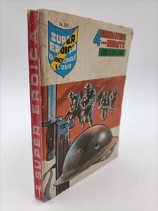 Super Eroica N°201 Febbraio 1974 - 4 Grandi Storie Inedite di Cielo Terra e Mare - Picture 1 of 2
