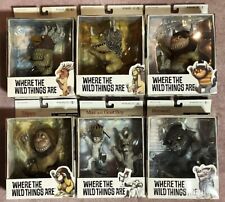 Set of 6 boxed action figures "Where The Wild Things Are" by McFarlane Toys 2000