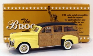 Brooklin Models 1/43 Scale BRK83X - Ford V-8 Station Wagon 1 Of 200 Yellow Black - Picture 1 of 5