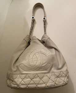 chanel large drawstring bolsa