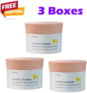 3x UStar Placenta Crema Reparadora Avanzada de la Piel Vitamina E Nutrir la Piel 100 g - Imagen 1 de 10