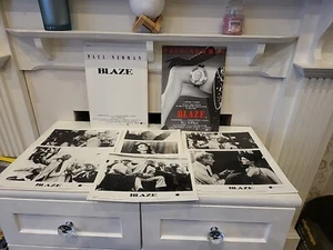 Original Blaze Movie Press Book Press Kit Paul Newman - Picture 1 of 14