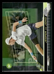 2024 Topps Chrome Tennis JESPER DE JONG RC #70 - Bild 1 von 2