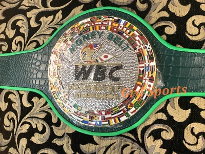 Cinturón Campeonato Mundial de Boxeo WBC MONEY Mayweather Mcgregor Fight Foto 1 de 4