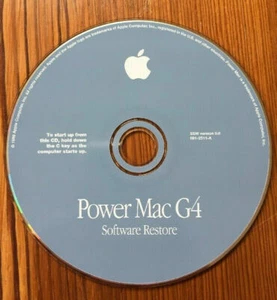 1999 Macintosh Mac Power Mac G4 Version 9.0 System Software Restore CD Disc - Picture 1 of 5