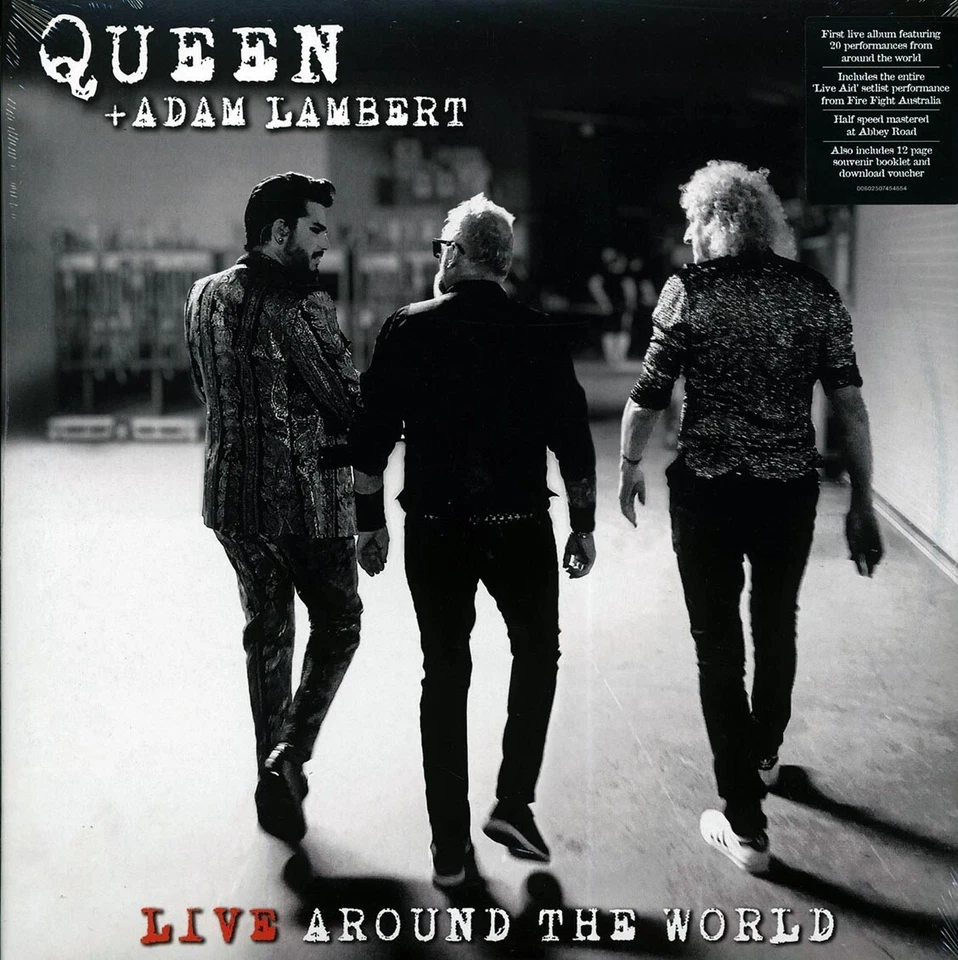 Queen + Adam Lambert - Live Around the World [2020 Half Speed] [New Vinyl] - Image 1 of 1