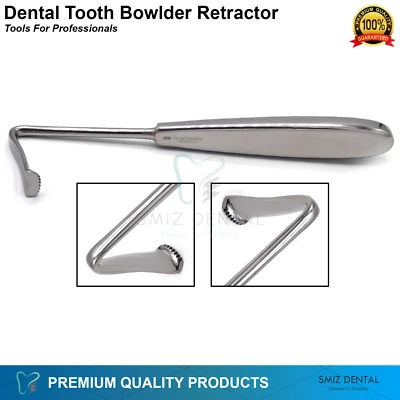 SMIZ DENTAL® Dental Bowdler Henry Rake Retractor For Lower Teeth Wisdom Surgical Retractor