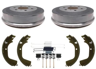 Kit de servicio premium de tambor de freno trasero y zapata de freno para GMC Silverado 1500 09-13 Foto 1 de 4