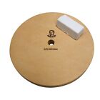 8 (3/4 Width) Leather Honing Wheel - Fits 5/8 Arbor - Buffing Compound Incl